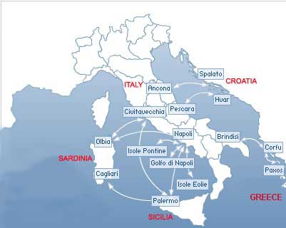 Snav Ferries Italy-Greece-Italy, Italy-Croatia-Italy, Italy domestic lines