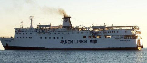 ANEN LINES  -  F/B MYRTIDIOTISA