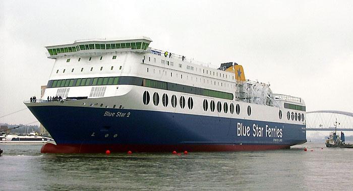 BlueStarFerries NEW vessel "Blue Star 2"