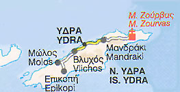 Traversier De & Vers Hydra <span>Horaires des ferries Hydra, connexions, disponibilité, offres, prix pour le Pirée Athènes les autres îles Saroniques et le Péloponnèse. E-billetterie des ferries grecs Hydra. Sea Travel Ferries vers les îles grecques. Horaires des ferries/bateaux/navires  </span>