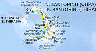 Traghetto Da & A Santorini <span>Orari dei traghetti da Santorini, collegamenti, disponibilità, offerte e prezzi per le isole greche. Prenotazione online di traghetti da Santorini.  </span>