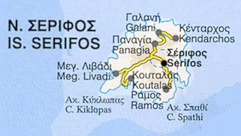 Traversier De & Vers Serifos <span>Billets de ferry Serifos, horaires, correspondances, disponibilité, 
offres, prix de/vers Serifos.  </span>