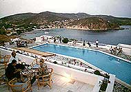 PATMOS PARADISE HOTEL Patmos island, Greek islands,  Aegean Sea, Greece.