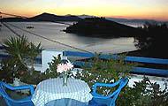 "Agios Georgios Hotel, Saint George Hotel and Sigma Studios."  Located in Naxos island, Cyclades, Greece ( Hellas ) Greek islands.