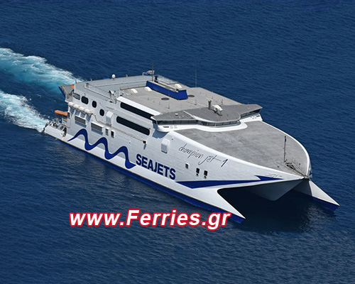Passenger / Car Ferry Catamaran High Speed Champion Jet 1 -SeaJets