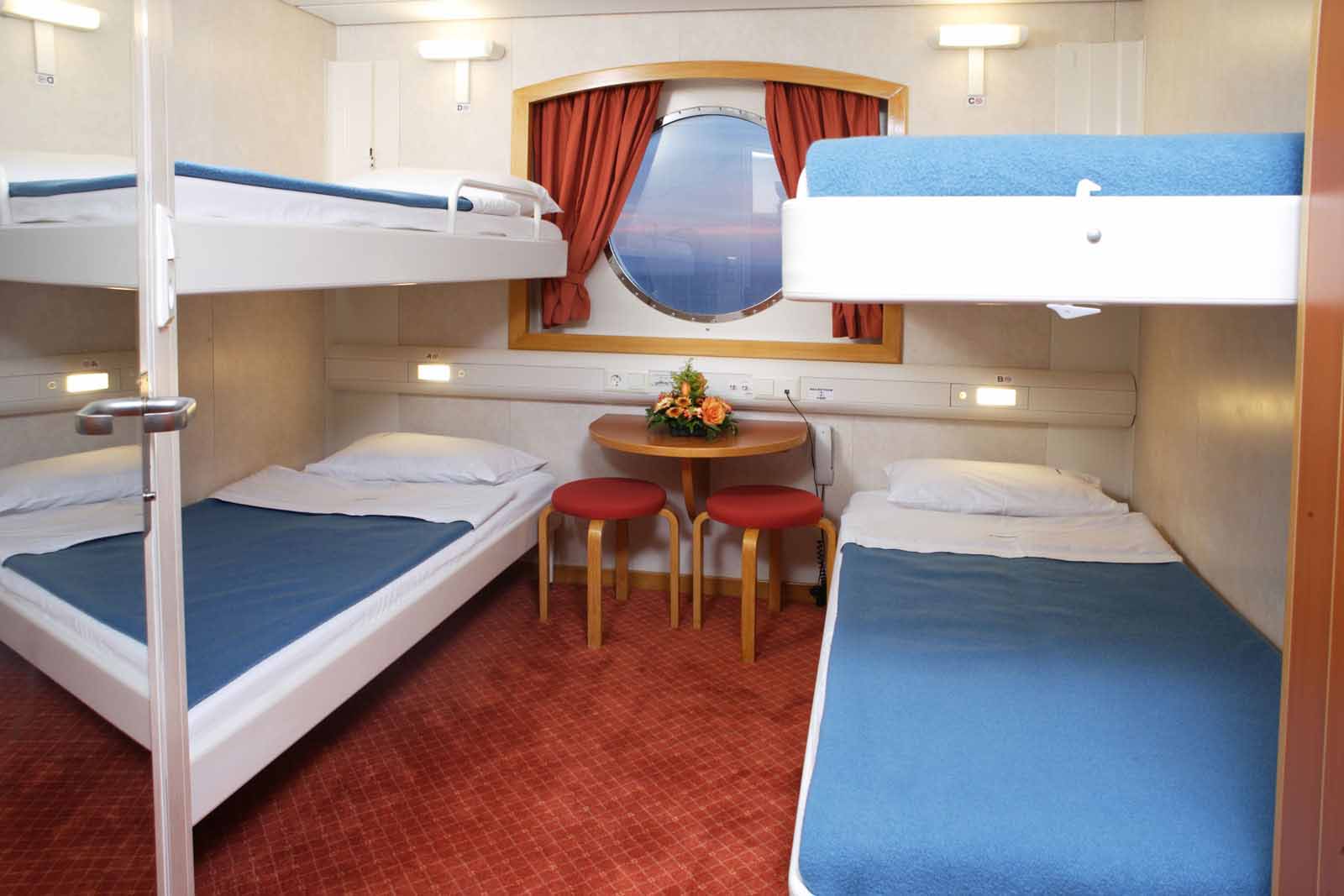 H/S/F Hellenic Spirit 4 Bed outside cabin