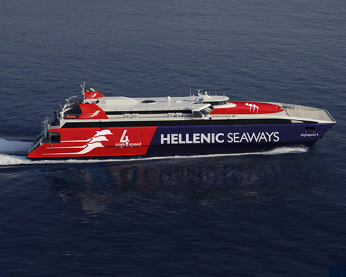 Passenger / Car Ferry Catamaran High Speed Highspeed 4 -Hellenic Seaways