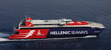 Passenger / Car Ferry Catamaran High Speed Highspeed 4 -Hellenic Seaways