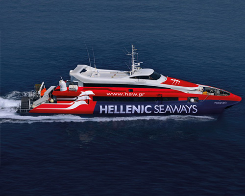 Passenger Catamaran Flying Cat 3 -Hellenic Seaways