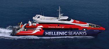 Passenger Catamaran Flying Cat 3 -Hellenic Seaways