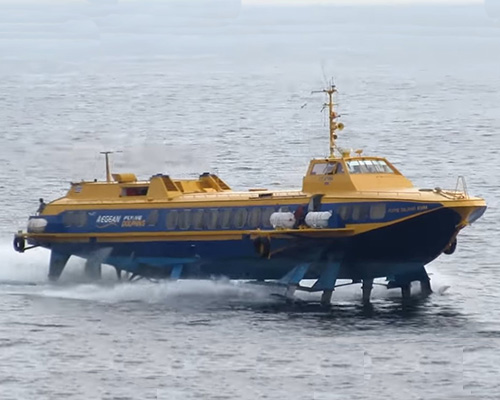 Hydrofoil Athina -Aegean Flying Dolphins