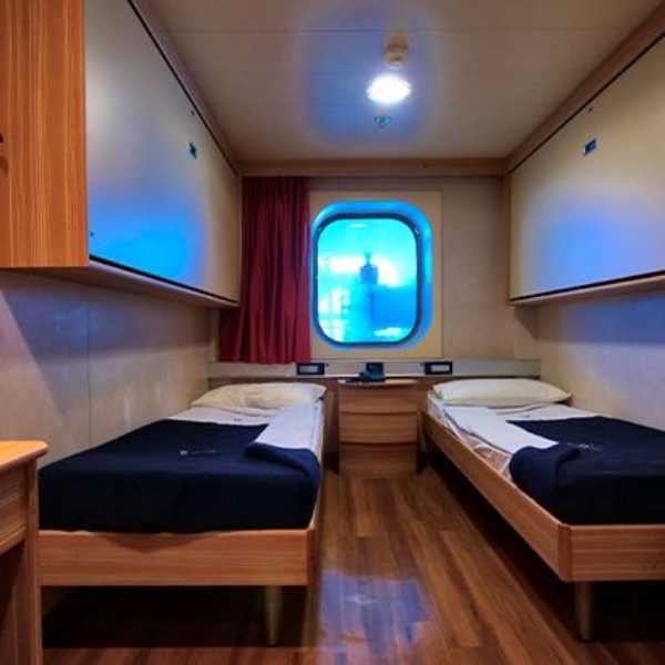 Passenger/Ro-Ro Florencia External cabin - two bed