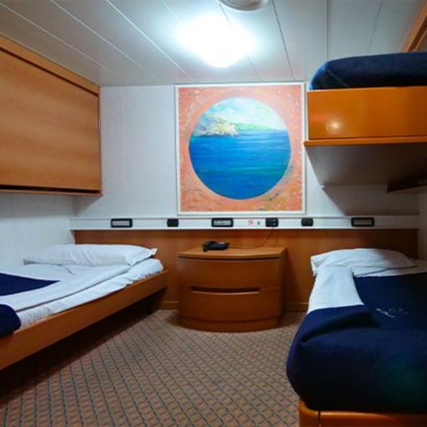 Passenger/Ro-Ro Florencia Internal cabin - two bed