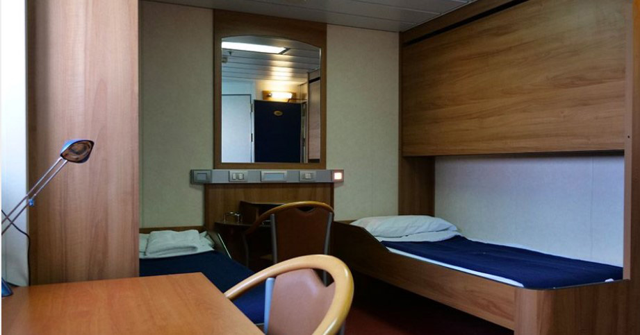 Passenger/Ro-Ro Euroferry Corfu Internal cabin - two bed