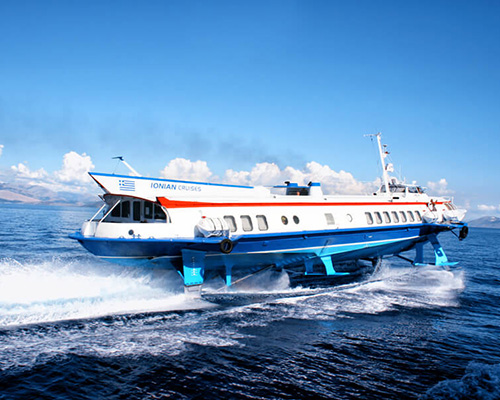 Passenger Hydrofoil Santa III -Ionian Seaways