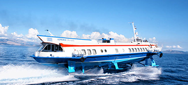 Passenger Hydrofoil Santa III -Ionian Seaways
