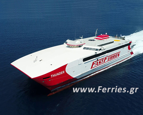 Highspeed Passenger - Ferry Thunder -Cyclades Fast Ferries
