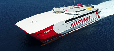 Highspeed Passenger - Ferry Thunder -Cyclades Fast Ferries