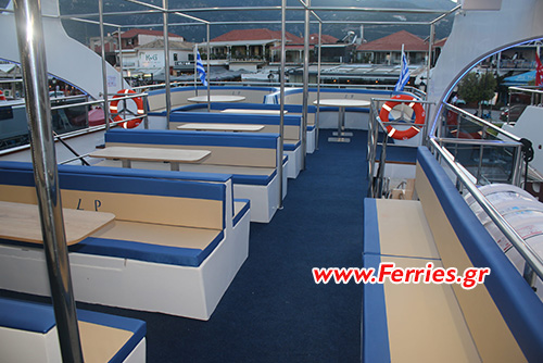 Passenger Ship Lefkada Palace Open Deck