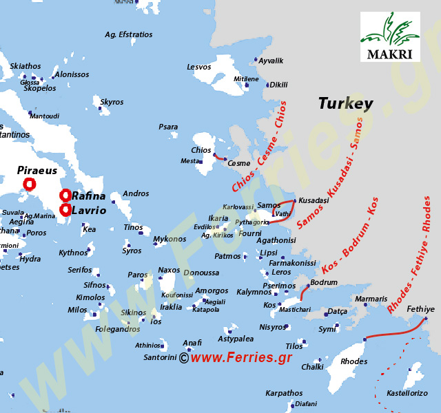 Makri SA Route Map