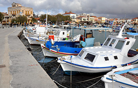 Πειραιάς - Αίγινα - Αγκίστρι - F/B Achaeos -Saronic Ferries