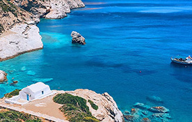 Amorgos - Donoussa - Koufonissi - Schinoussa - Iraklia - Naxos - Ios - Thira - Small Cyclades Lines