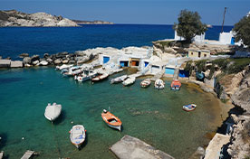 Chania (Crete) - Milos - Piraeus (Athens) - SeaJets