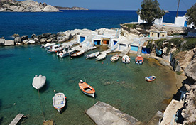 Lavrio - Kea - Kythnos - Syros - Paros - Naxos - Ios - Sikinos - Folegandros - Kimolos - Milos - Hellenic Seaways