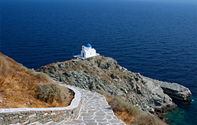 Le Pirée - Kythnos - Serifos - Sifnos - Milos - Kimolos - Folegandros - Sikinos - Ios - Santorini  - F/B Dionisios Solomos -Zante Ferries