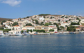 Пирей - Псара - Инyссес - Хиос - Лесбос - F/B Nissos Samos -Hellenic Seaways