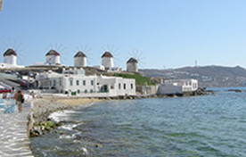 Rafina - Andros - Tinos - Mykonos - Naxos - Ios - Santorini - HSC Super Express -Golden Star Ferries