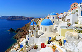 Le Pirée - Santorini - Anafi - Heraklion  (Crète)- Sitia - Kassos - Karpathos - Diafani - Halki - Rhodes - BlueStar Ferries